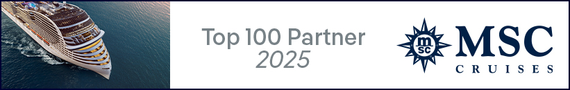 MSC Cruises Top 100 Partner 2025